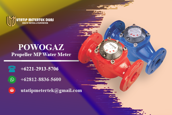 Water Meter Powogaz Prorpeller Type