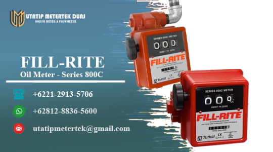 Fill-Rite Oil Flow Meter - Utatip Metertek Duas