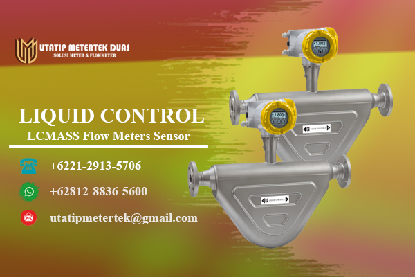 Liquid control Oil meter LCMASS series - Utatip Metertek Duas - Distributor Flow Meter