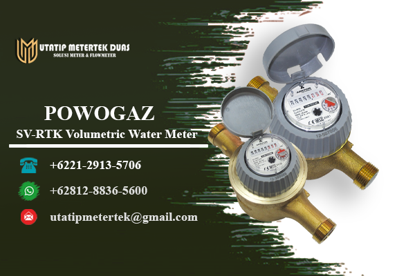 Powogaz Water Meter Type SV-RTK
